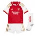 Arsenal Martin Odegaard #8 kläder Barn 2023-24 Hemmatröja Kortärmad (+ korta byxor)